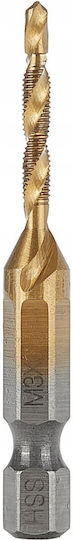 Geko Drill HSS Titanium with Hexagonal Shank for Metal
