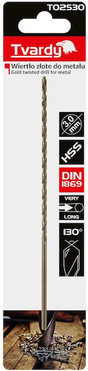 Tvardy Τρυπάνι HSS για Μέταλλο 3x150mm