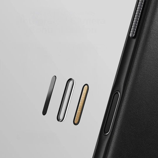 Nomad Book Δερμάτινο Μαύρο (iPhone 17)