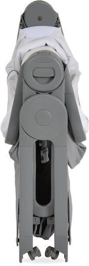 Cangaroo Wiege mit Matratze und Rädern Gray