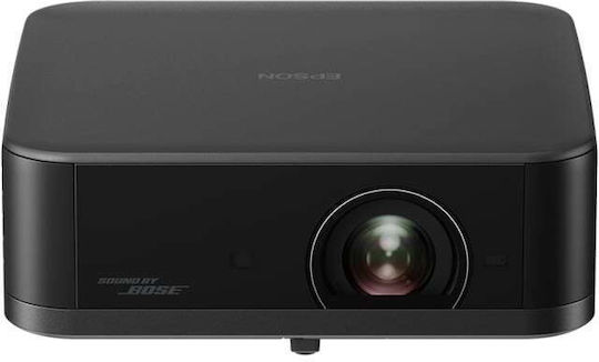 Epson EF-62B Mini Projector 3LCD 4K Ultra HD Laser with Wi-Fi and Built-in Speakers Black