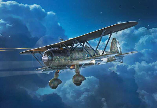 Fiat Cr.42 Cn Falco Night Fighter Model Italeri It1485s