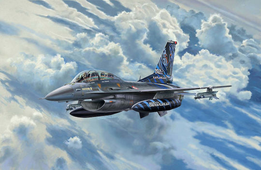 Revell Modellset F-16d Fighting Falcon Baubares Flugzeug Modell