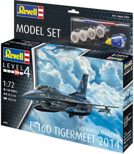Revell Modellset F-16d Fighting Falcon Baubares Flugzeug Modell