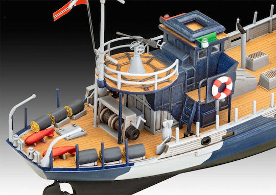 Revell Warship Model Set Kfk Kriegsfischkutter 1:144 102 Pieces 168mm Multicolour