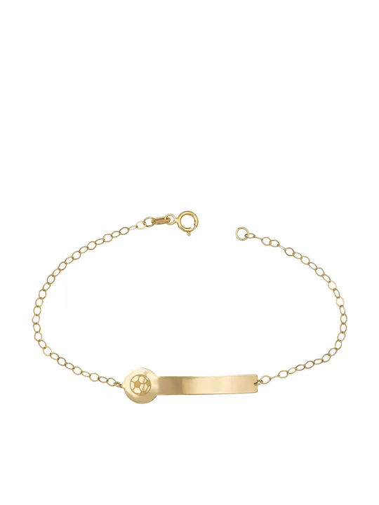 Gold 14K ID Bracelet