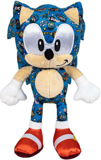 Play By Play Jucărie de pluș Sonic ariciul pentru Nou-născuți 30 cm.