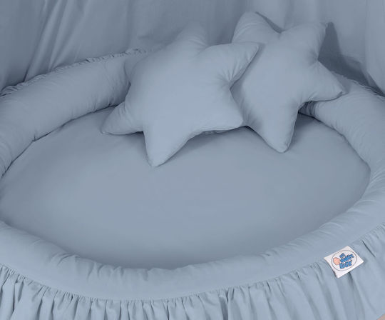 My Sweet Baby Mückennetz Zimmer aus Tüll Blau
