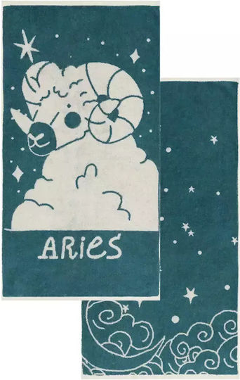 Kentia Кърпа За Лице Zodiac 50x90см Aries 2 Броя Тегло 500гр/м² Kentia Кърпа За Лице Zodiac 50x90см Aries 2 Броя Тегло 500гр/м²