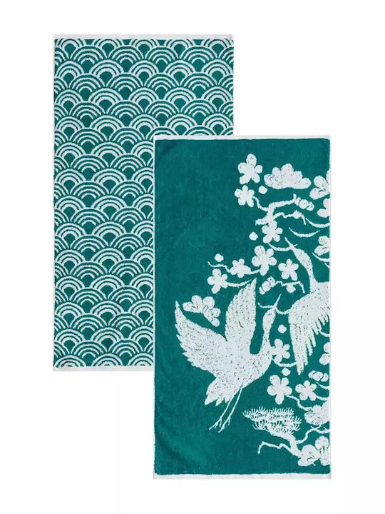 Kentia Saori Facecloth 50x90cm 07 2 Pieces Weight 550gsm