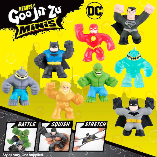 Goo Jit Zu Minis Dc S4 Batman Cu Armură Figurină Extensibilă 41395-41505