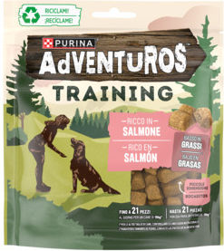 Purina Λιχουδιά Σκύλου με Σολομό, Δημητριακά, Κρέας και Ελάφι 115gr 59τμχ