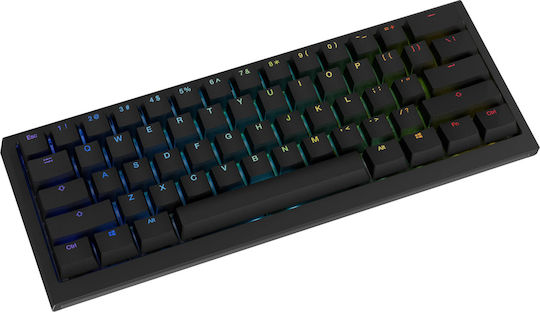 Ducky One X Mini Wireless Gaming Mechanical Keyboard 60% with RGB Lighting English US
