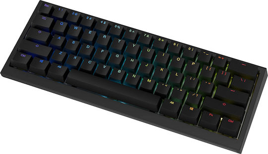 Ducky One X Mini Wireless Gaming Mechanical Keyboard 60% with RGB Lighting English US