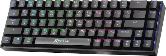 Xtrike Me GK-995W Ασύρματο Gaming Μηχανικό Πληκτρολόγιο 60% με Custom Red διακόπτες και RGB φωτισμό (International English)