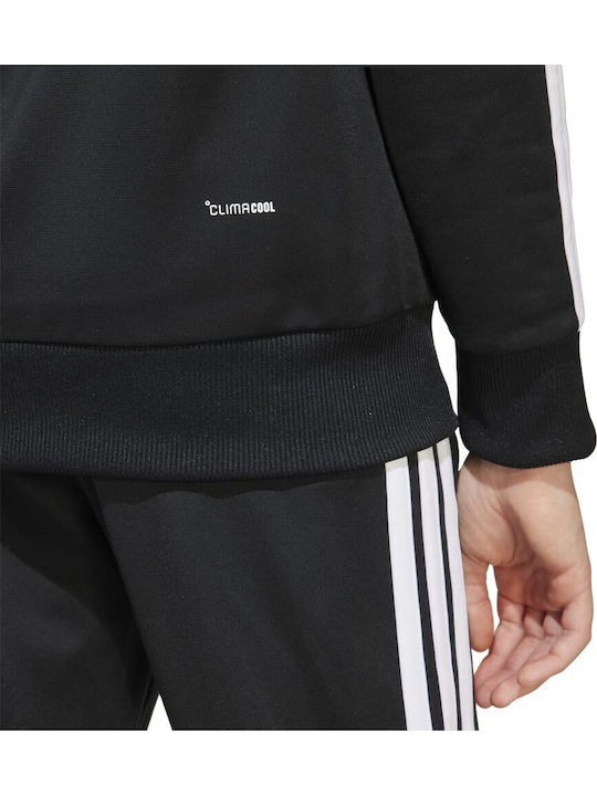 Kids Sweatpants Set With Jacket Black 3 Pieces