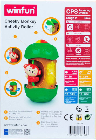 Monkey Activity Roller Winfun 0758