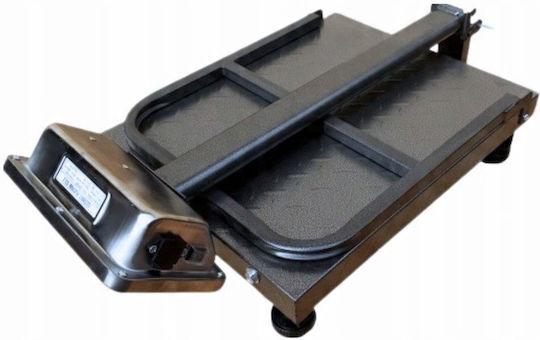 Lean Toys Elektronisch Balkenwaage mit Säule mit einer Wiegekapazität von 200kg und einer Unterteilung von 20gr