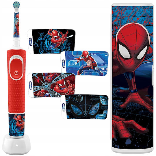 Oral-B Vitality Pro Spiderman Παιδική Ηλεκτρική Οδοντόβουρτσα για 3+ Χρονών