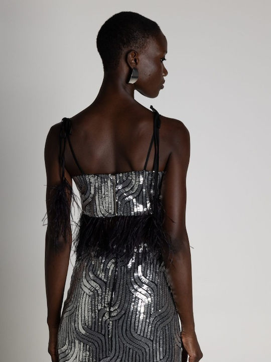 Elli Damenbluse Silber Produkttyp000001200