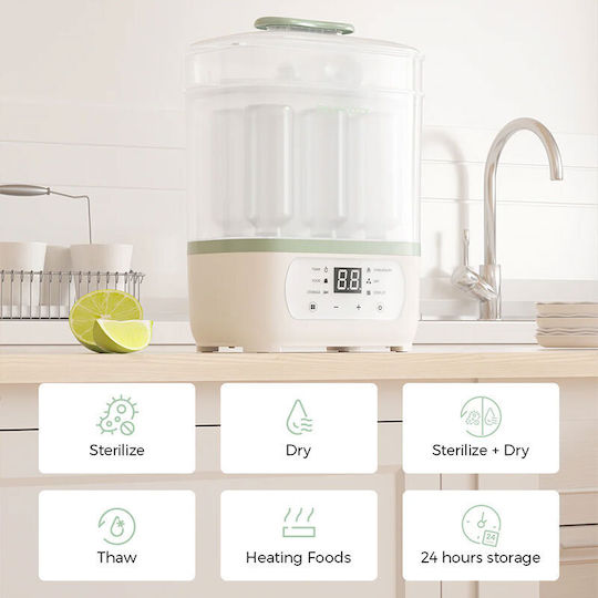 Momcozy Electric Baby Sterilizer for 3 Bottles