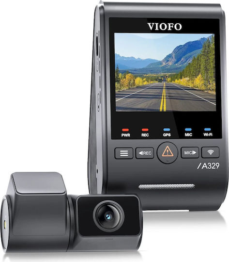 Viofo Set Camera DVR Auto 4K pentru Parbriz & Camera de Marsarier