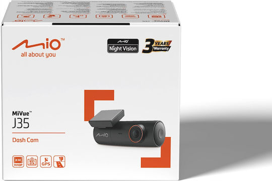 Mio Κάμερα DVR Αυτοκινήτου 1440P Wi-Fi, GPS