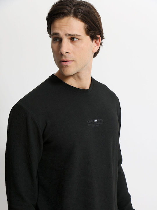 Long Sleeve Blouse Black