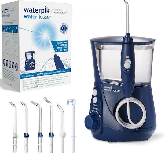 Waterpik Ултра професионален иригатор за уста 650 мл Презареждащ се Син WP-663EU