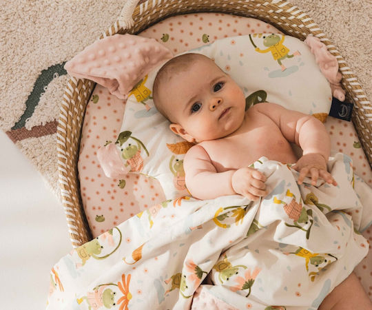 Baby Pillow Sleepy Pig Baby Bear Mocca La Millou