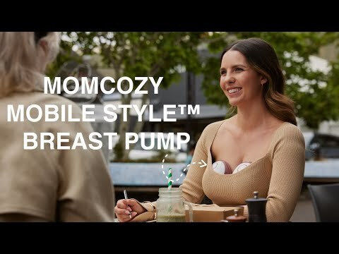 Momcozy Electric Double Breast Pump Pump Red 180ml