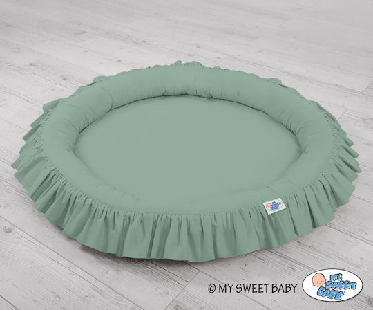 My Sweet Baby Mosquito Net Room Cotton Green