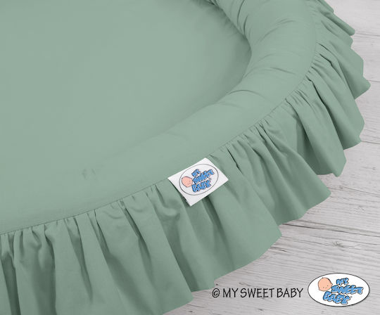 My Sweet Baby Mosquito Net Room Cotton Green