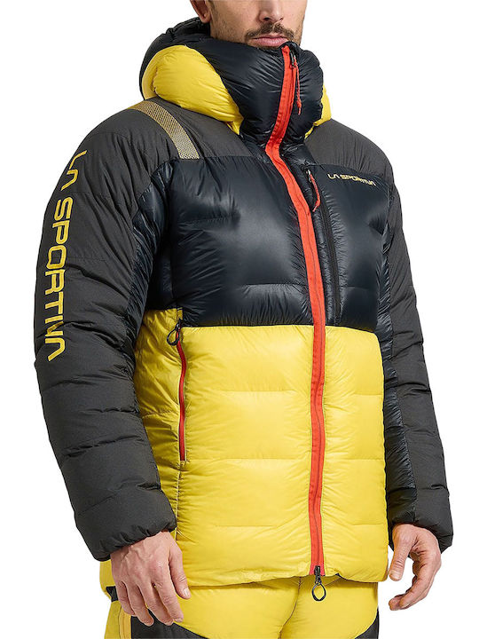 Olympus Tech Winter Jacke Parka Winddicht Schwarz