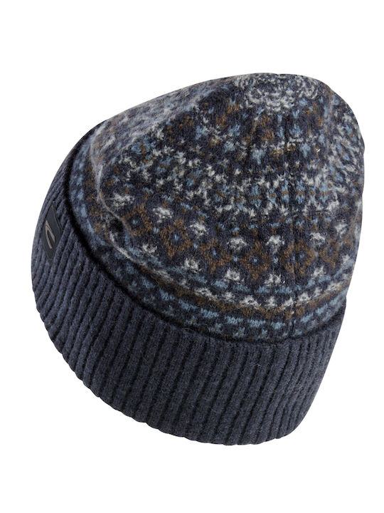 Beanie Beanie Knitted in Navy Blue color