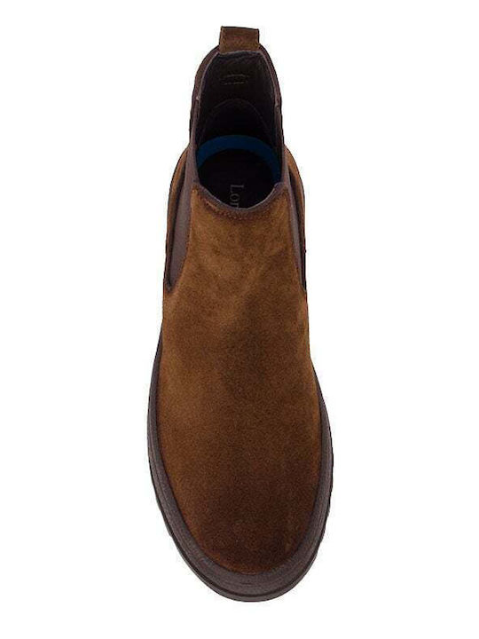 Leather Brown Men's Boots