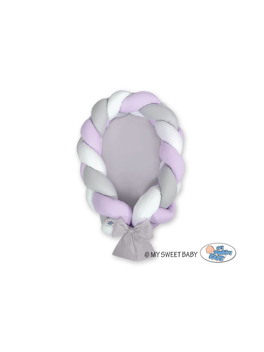 My Sweet Baby Baby Nest White, Purple, Gray My Sweet Baby Baby Nest White, Purple, Gray