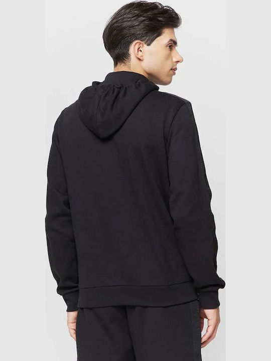 Sweatshirt with Hood Black