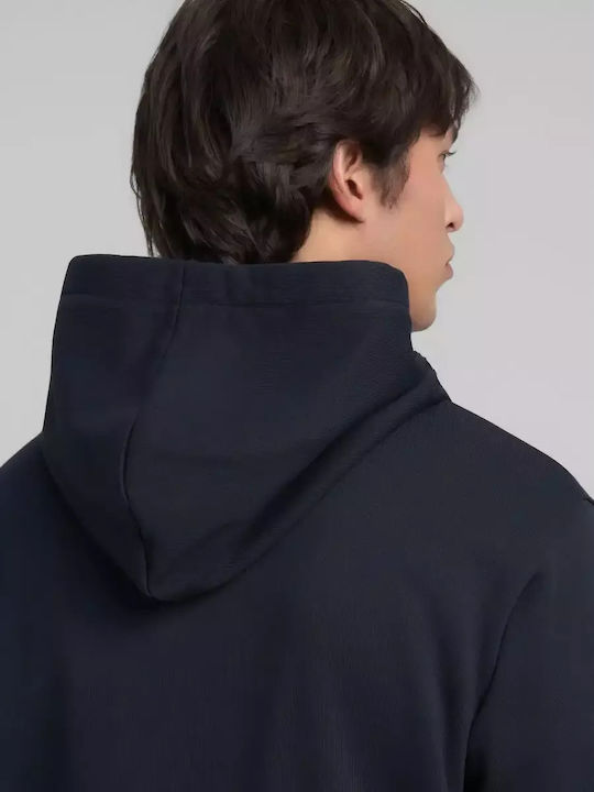 Sweatshirt with Hood Dark Blue