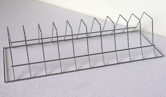 Rack De Vase De Cabinet În Culoare Argintie Rack De Vase De Cabinet În Culoare Argintie