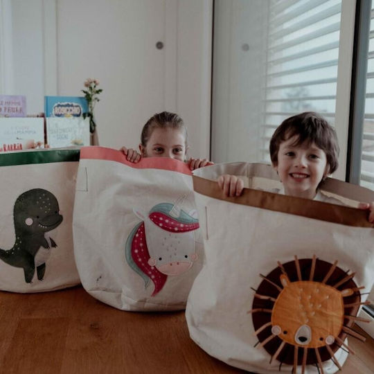 Sassi Junior Children's Storage Box made of Fabric 43x43x44.5cm 1pcs