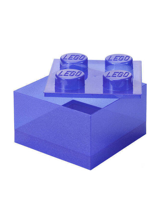 LEGO Children's Storage Box made of Plastic Purple 1pcs