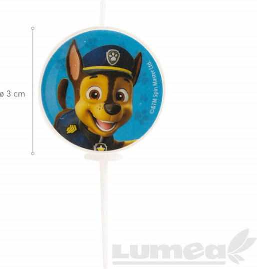 Paw Patrol Birthday Candle 5 Pcs Dekora