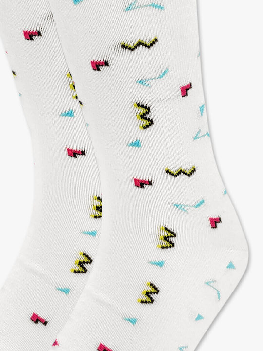 Baumwollsocke mit Jazzy All Over Mustern