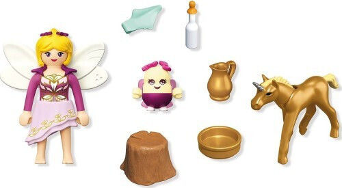 Playmobil Νεράιδα und Χρυσός Μονόκερος - Pουλάρι für 4-10 Jahre