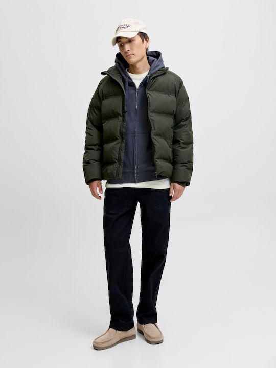 Geacă Puffer Verde Olive
