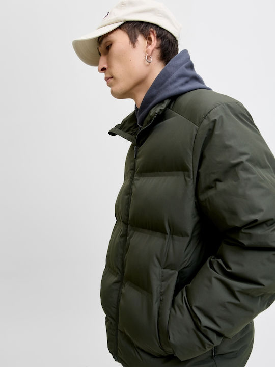 Geacă Puffer Verde Olive