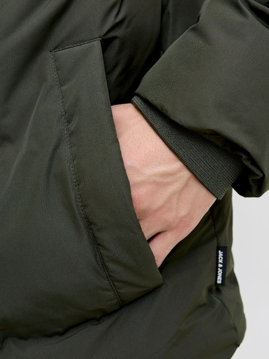 Geacă Puffer Verde Olive