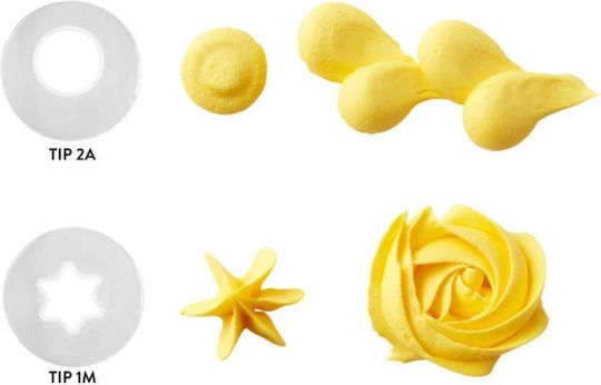 Wilton Set Pungi De Patiserie Din Plastic 418-6614