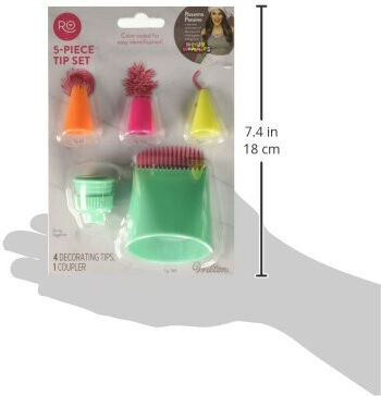 Decorating Tip Coupler Set 5 Pcs Wilton
